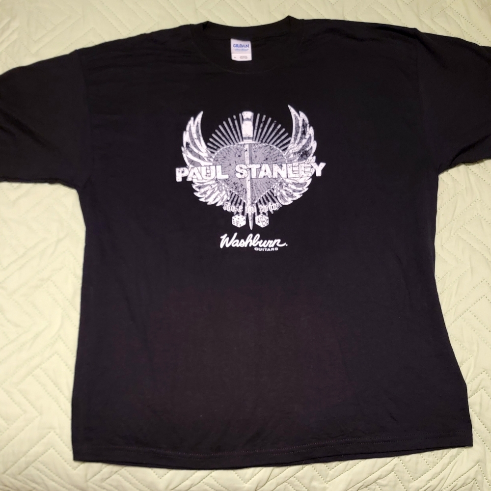 KISS Paul Stanley 2006 Washburn promotional tshirt  XL New never worn